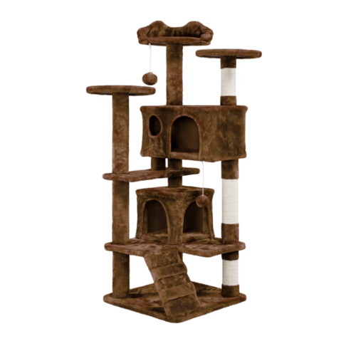 Cat Climbing Sisal Rope Tower - FurryPawsome