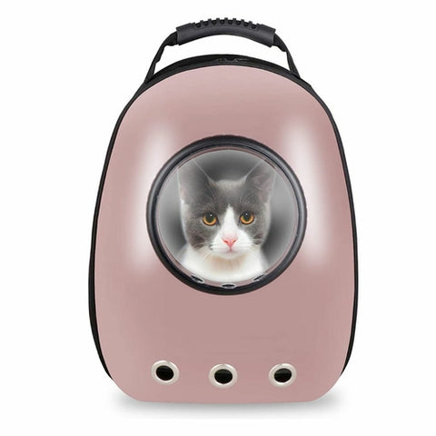 Pet Hardshell Traveling Backpack - FurryPawsome