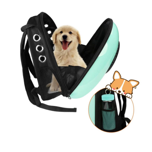 Pet Hardshell Traveling Backpack - FurryPawsome