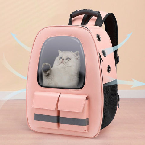 Cat Breathable Traveling Backpack - FurryPawsome