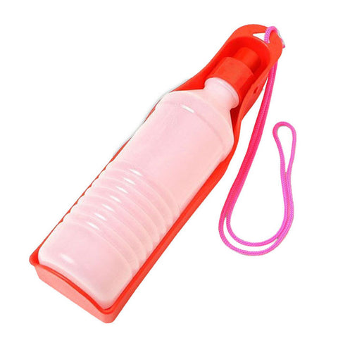 Foldable Pet Dog Water Drinking Bottle - FurryPawsome