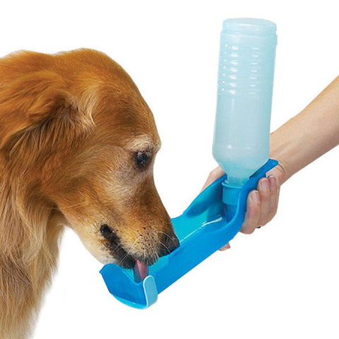 Foldable Pet Dog Water Drinking Bottle - FurryPawsome