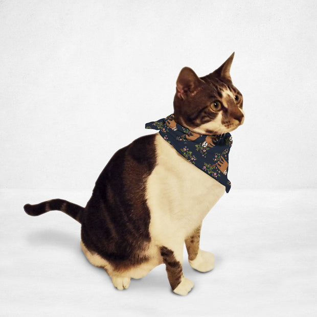 Silly Sloth Cat & Dog Bandana - FurryPawsome