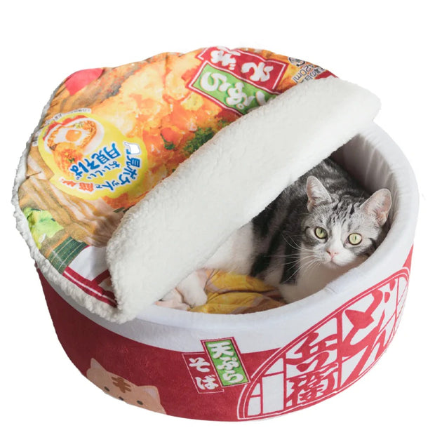 Pet Ramen Cushion Bed - FurryPawsome