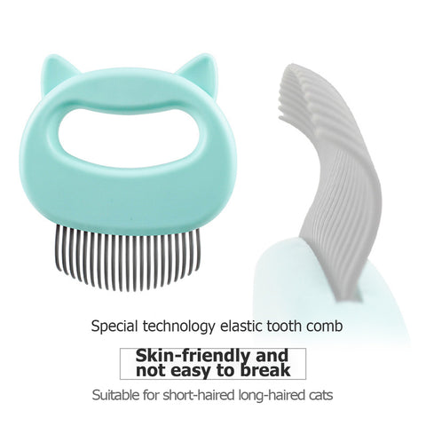 Pet Massage Brush Pet Grooming Massage Tool To Remove Loose Hairs - FurryPawsome