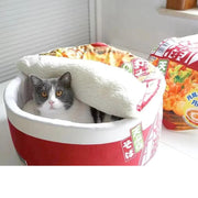 Pet Ramen Cushion Bed - FurryPawsome