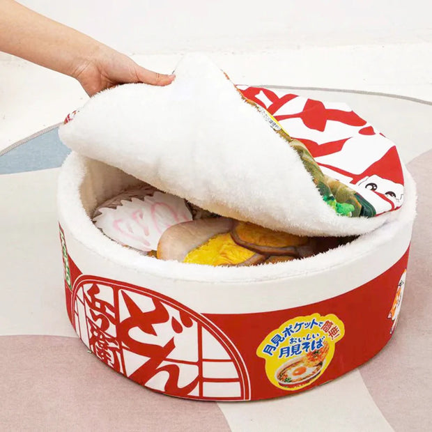 Pet Ramen Cushion Bed - FurryPawsome