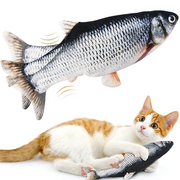 Electronic Floppy Fish Cat Toy - FurryPawsome