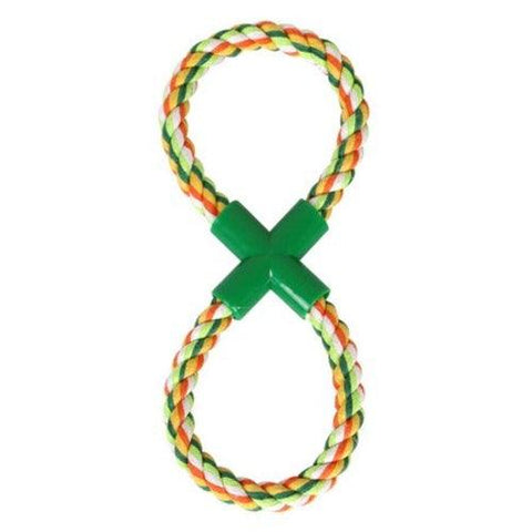 Color Weave Rope Ball Dog Chewing Toy - FurryPawsome
