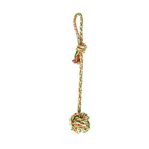 Color Weave Rope Ball Dog Chewing Toy - FurryPawsome