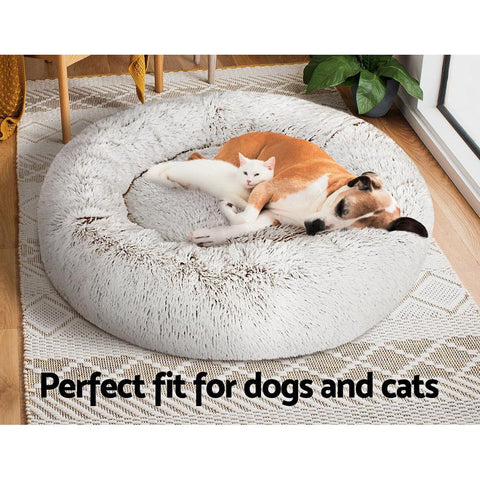 Large Plush Dog And Cat Bed - FurryPawsome