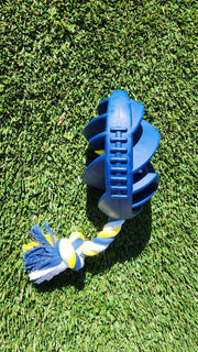 Rubber Football Dog Chew Toy - FurryPawsome