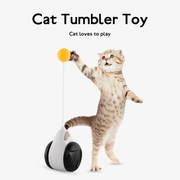 Balanced Wheel Swinging Ball Cat Toy - FurryPawsome