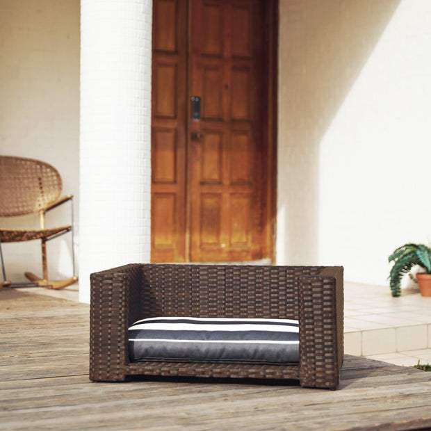 Soft Pets Rattan Bed - FurryPawsome